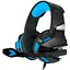 Дротова гарнітура Hunterspider Gaming with LED V3, USB, 3.5mm, 2.2m, black-blue - мініатюра 1