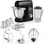 Кухонна машина Bake Partner 1100Вт чаша-метал корпус-пластик насадок-6 чорний Tefal kuh0015189 - мініатюра 1