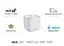 ASUS Маршрутизатор ZenWiFi XD4 3PK PLUS white AX1800 1xGE LAN 1x1GE WAN WPA3 OFDMA MESH - мініатюра 8