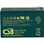 Акумулятор CSB AGM 12V (12V/7.2Ah/86.4Wh) (EVX1272) [112326] - мініатюра 1