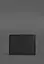 Кожаная обложка на удостоверение Главного управления разведки (ГУР) Черная - миниатюра 5