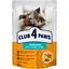 Влажный корм для стерилизованных кошек Club 4 Paws 80 г - миниатюра 1