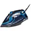 Утюг Holmer HIТ-2538, Black/Blue, 2500W, тефлон, паровой удар 130 г/мин, постоянная подача пара 30 г/мин, вертикальная отпарка, очистка от накипи - миниатюра 1