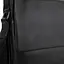 Сумка мужская кожаная Tiding Bag A25F-FL-875A черная с клапаном - миниатюра 5