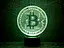 Нічник-світильник 3D Bitcoin 3DTOYSLAMP 25х15 см osv0001454 - мініатюра 1