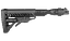 Приклад Fab Defense M4 з амортизатором для AK 47 полімер чорний - мініатюра 5