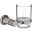 Склянка для зубних щіток Imprese Brenta ZMK091908230 графітовий хром - мініатюра 1