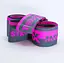 Набір тканинних гумок MadMax MFA-305 Hiploop для фітнесу та спорту 3 шт. Grey/Pink (MFA-305-3set) - мініатюра 3