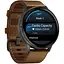 Смарт-годинник Garmin Venu 4 45 мм Slate with Brown Leather Band (010-03014-03) [153838] - мініатюра 5