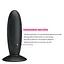 Анальна пробка Pretty Love Butt Plug Massager 11 см (чорний) - мініатюра 7