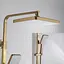 Душевая система золото Frap F2476-3, Золотой - миниатюра 2