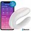 Смарт-вибратор для пар Satisfyer Double Joy White - миниатюра 4