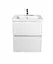 Тумба Мойдодир Палермо 60-U в ванну з умивальником Creavit ID-60 Білий - мініатюра 3