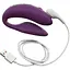 Смарт-вибратор для пар We-Vibe Chorus Purple сенсорное управление вибрациями сжатием пульта - миниатюра 5
