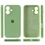 Чохол Silicone Case Full Camera Protective (AA) для Apple iPhone 16 Plus (6.7) М'ятний / Mint - мініатюра 3