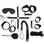Набор Art of Sex - BDSM Set Leather, 10 предметов, натуральная кожа, Черный - миниатюра 2