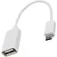Кабель GRAND шнур перехідник OTG мама USB A тато microUSB 5pin 0.2 дюйма - мініатюра 1