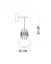 Бра Italux WL-98374-18W-CH Eris Led 1x18W 3000K 2235Lm IP20 Chrome - мініатюра 2