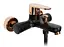 Змішувач для ванни Rea Mild black rose gold REA-B4813 Чорний - мініатюра 3