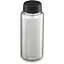 Пляшка для води Klean Kanteen Wide Loop Cap 1182 мл Сталевий (1017-1009495) - мініатюра 1
