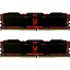 Модуль памяти DDR4 Goodram Iridium X 32GB (2x16GB) 3200MHz Black (IR-X3200D464L16A/32GDC) [148719] - миниатюра 1