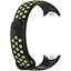 Ремінець DK CDK для Xiaomi Mi Smart Band 10 Silicone Sport Band Nike (015815) (black / green) - мініатюра 1