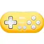 Геймпад 8BitDo Zero 2 Bluetooth Gamepad Yellow 80EH (86048) - миниатюра 1