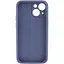 Чехол Epik Silicone Case Full Camera Protective AA NO LOGO для Apple iPhone 14, 6.1 Серый/Lavender Gray - миниатюра 2