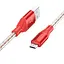 Кабель Borofone BX96 USB to MicroUSB 1 м червоний - мініатюра 1