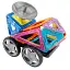 Магнітний конструктор Limo Toy машинка, 24 деталі (LT5004) - мініатюра 2