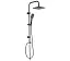 Душова система з тропічним душем Zegor WKT-1900YB без змішувача Чорний 30412 - мініатюра 1