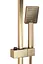 Душова система Rea Jack Brushed Gold з виливом REA-P7050, Золотий - мініатюра 6