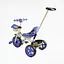 Трехколесный велосипед Best Trike BS-70362 с родительской ручкой и озвучиванием синий - миниатюра 2