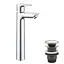 Смеситель для раковины Grohe QuickFix StartEdge XL-Size 23777001 с донным клапаном Хром - миниатюра 1