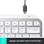 Клавіатура Logitech MX Keys Mini For Mac Wireless Illuminated Pale Gray (920-010526) - мініатюра 8