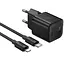 МЗП Hoco N66 Ingenious PD35W (1USB-C) + кабель Type-C to Lightning Black - мініатюра 2