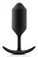 Анальна пробка B-Vibe Snug Plug 3, 12.7 см (чорний) - мініатюра 1