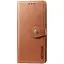 Шкіряний чохол-книжка Getman Gallant PU для ZTE Blade V40 Vita Коричневий - мініатюра 1