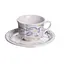 Столовый набор посуды тарелок и чашек 32 предмета на 6 персон Villeroy фарфоровый Yiwu YY78-8A - миниатюра 6