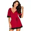 Пеньюар Obsessive Sensuelia L/XL червоний - мініатюра 1