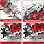 Конструктор двигун Mould King V12  Naturally Aspirated Engine Ferrari моторизований дитячий мотор 1366 деталей - мініатюра 4