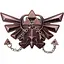 Головоломка из металла Huzzle Zelda Hyrule Crest 4 звезды 515146 - миниатюра 1