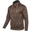 Куртка Orbis Textil Herrenjacke Strick-Fleece 418000-69 5XL Тёмно-коричневый - миниатюра 3