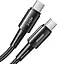 Кабель Essager Sunset Type C to Type C 240W Data cable 2 м Dark Grey (EXCTT3-CGA0G-P) - миниатюра 1