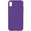 Чохол Epik Silicone Case Full Protective AA No Logo для Apple iPhone XS Max 6.5 Фіолетовий/Amethyst - мініатюра 1