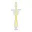 Силиконовая зубная щетка Mumlove MGZ-0707(Yellow) с ограничителем - миниатюра 2