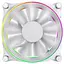 Вентилятор 120 мм GameMax Big Bowl белый 120х120х25 мм ARGB подсветка 1200 об/мин 28.8 дБ 3-pin/Molex/3-pin ARGB - миниатюра 1