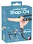 Двойной страпон Vibrating Double Strap-On 15.7 см телесный - миниатюра 10
