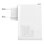 Адаптер сетевой – блок – зарядное устройство BASEUS GaN2 Pro 4 порта 100 W 5 A (CCGAN2P-L02) белый - миниатюра 1