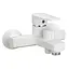 Смеситель для ванны Plamix Leo-009 Euro white PM0633 Белый - миниатюра 1